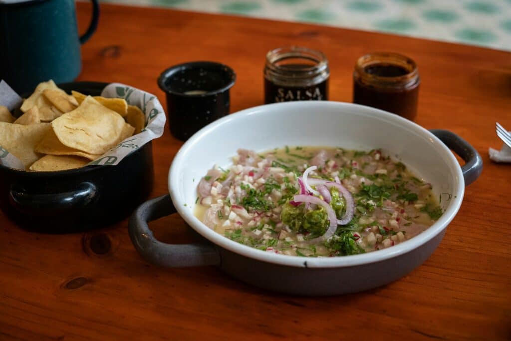 Peru travel: ceviche